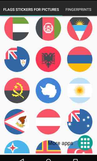 Flags stickers for pictures 2