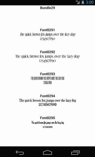 Fonts for FlipFont 29 1