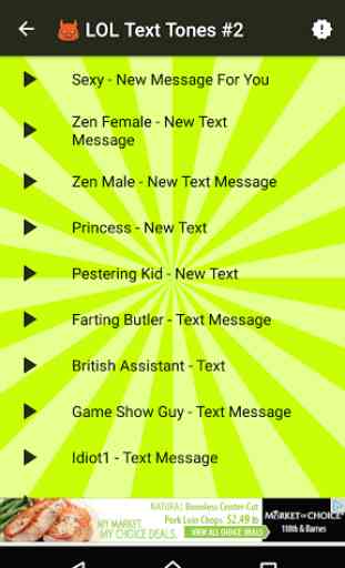 Free Text Tones for Android 4
