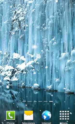 Frozen Waterfall HD Wallpaper 4