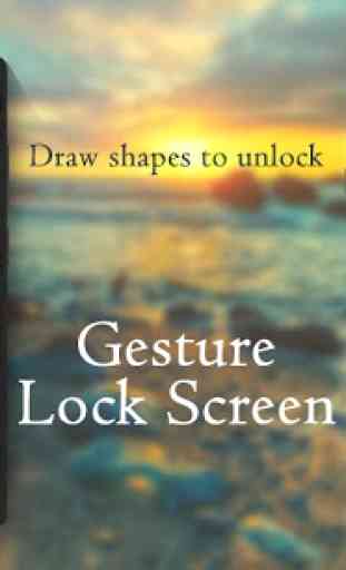 Gesture Signature Lock Screen 1