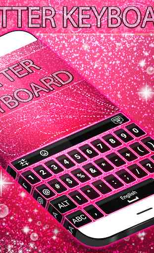 Glitter Keyboard 3