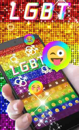 GO Keyboard Theme LGBT 3