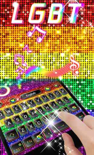 GO Keyboard Theme LGBT 4
