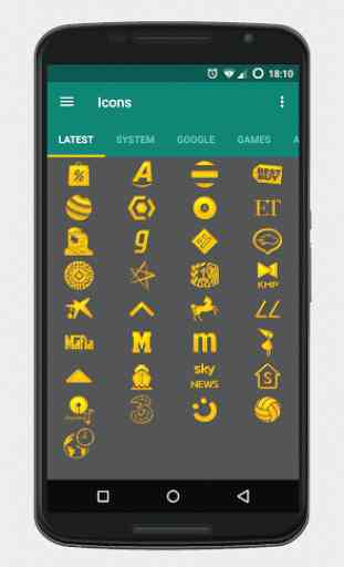 Golden Icons - Icon Pack 3