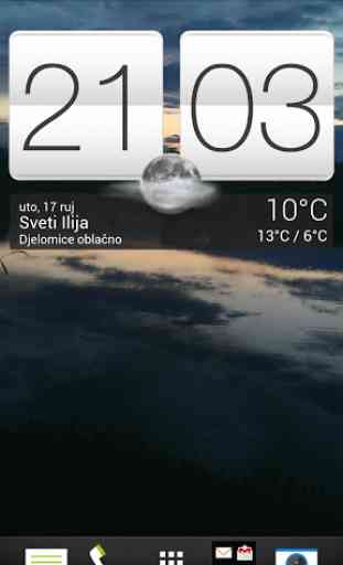 HTC Sense 5 clock and weather 1