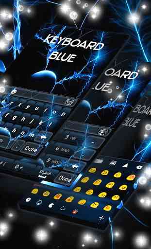 Keyboard Blue Future 2