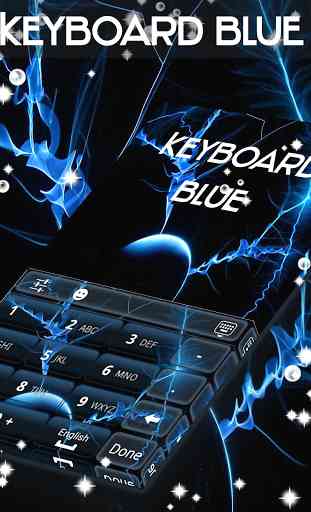 Keyboard Blue Future 4