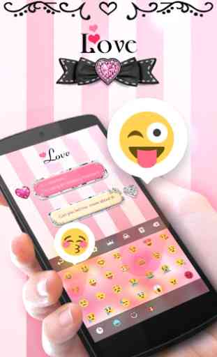 Love GO Keyboard Theme & Emoji 2