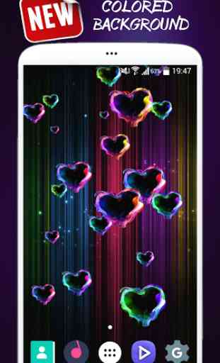 Magic Hearts Live Wallpaper 3