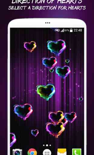 Magic Hearts Live Wallpaper 4