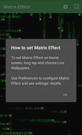 Matrix Effect Live Wallpaper 4