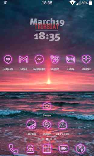 Neon-PinkPD Icon Pack 4