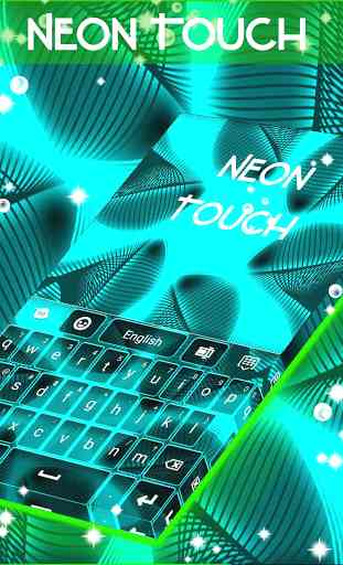 Neon Touch Keyboard 1