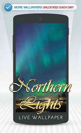 Northern Lights Live Wallpaper 1