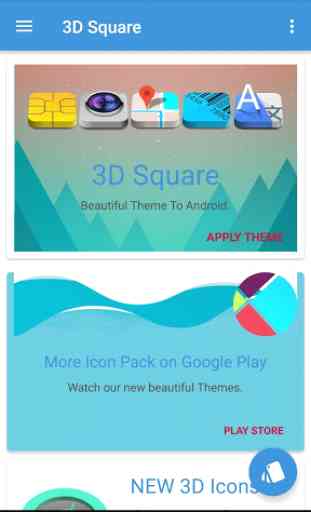 Nougat 3D - icon pack Theme HD 2
