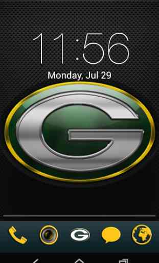 Packers theme 12in1 w/GoSMS 1