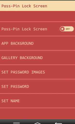 Pass Pin Lock Screen 3