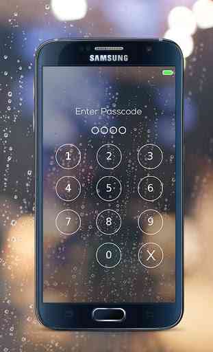RainDrops password Lock 2