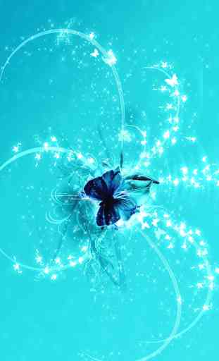 Shiny Butterfly Live Wallpaper 2