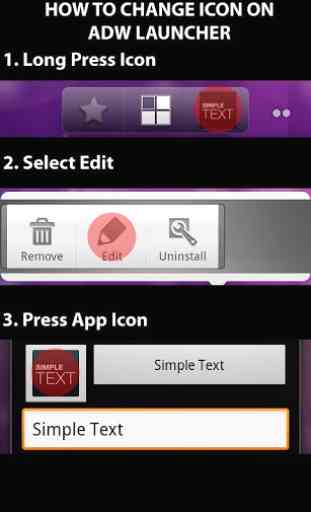 Simple Text-Text Icon Creator 4