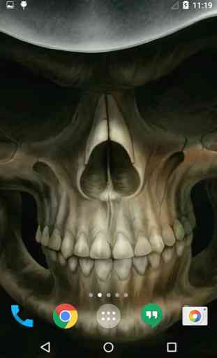 Skull 3D Live Wallpaper 4