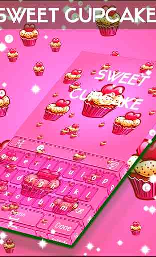 Sweet Cupcake Keyboard 1