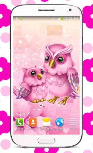 Sweet Owl Live Wallpaper 4