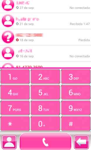 THEME PINK GLASS FOR EXDIALER 1