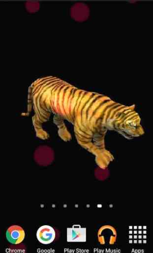 Tiger on my screen 4