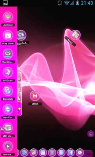 TSF Shell Theme Pink Light HD 3