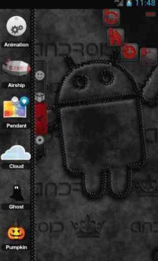TSFShell Theme Black Android 4