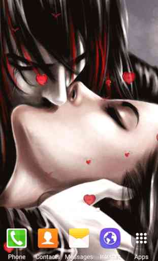 Vampire Love Live Wallpaper 2