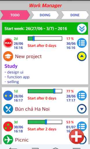Work, Task, Todo, Note-Manager 3