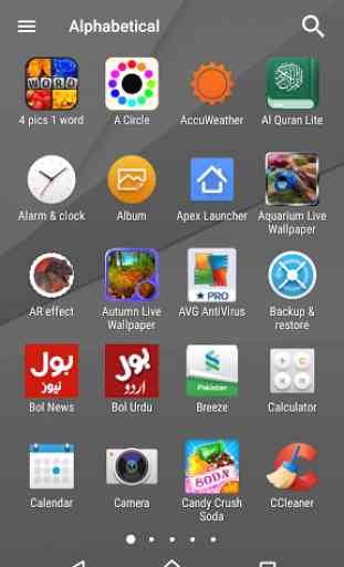 Z5 Launcher and Theme 3