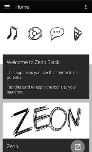 Zeon Black (Icon Pack) 2
