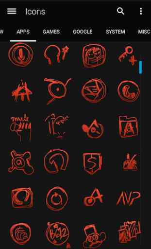 Zeon Red (Icon Pack) 3