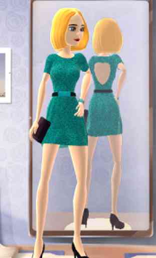 3D Model Dress Up Girl Game 1