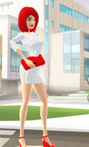3D Model Dress Up Girl Game 2