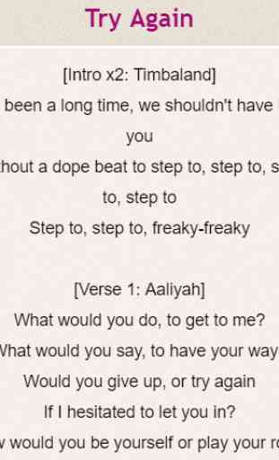 Aaliyah Lyrics 4