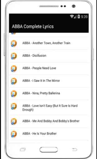 ABBA Complete Songs &Lyrics 1