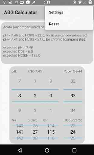 ABG Calculator: Blood Gas App 2