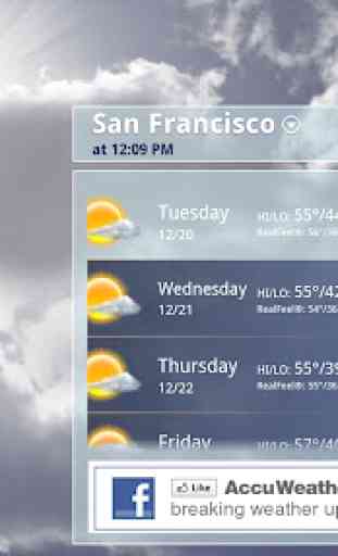 AccuWeather for Sony Google TV 2