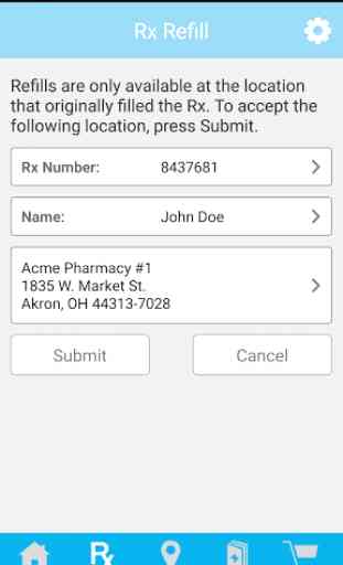 Acme Fresh Market Pharmacy App 2