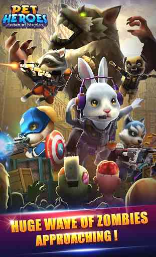 Action of Mayday: Pet Heroes 2