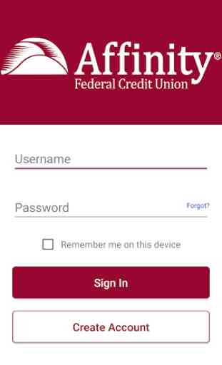 Affinity FCU Card App 1