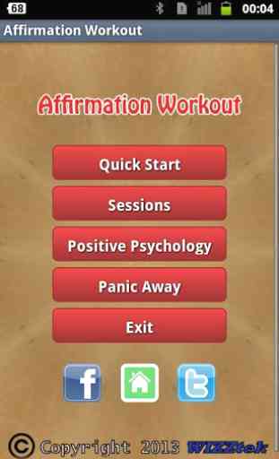 Affirmation Workouts 1
