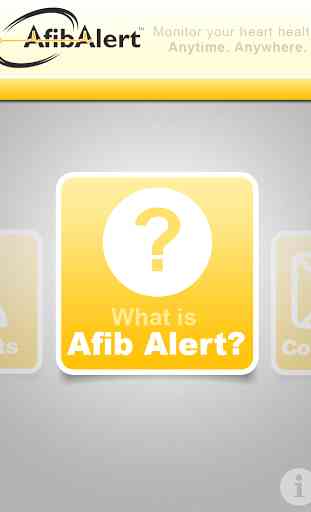 AfibAlert Mobile App 1