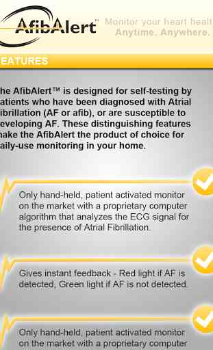 AfibAlert Mobile App 4