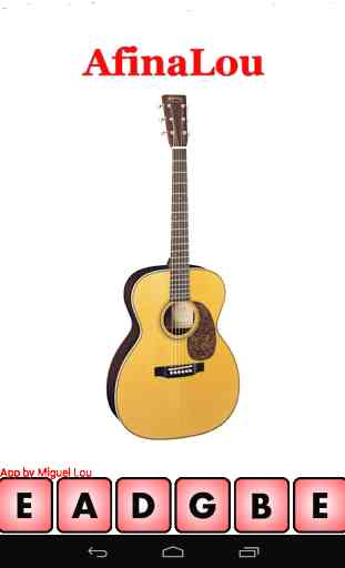 AfinaLou Acoustic Guitar Tuner 4